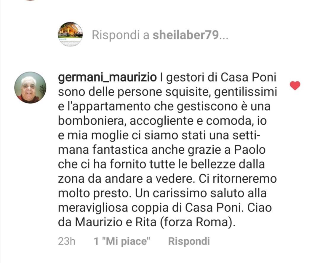 Vila Casa Poni Pisogne Exteriér fotografie