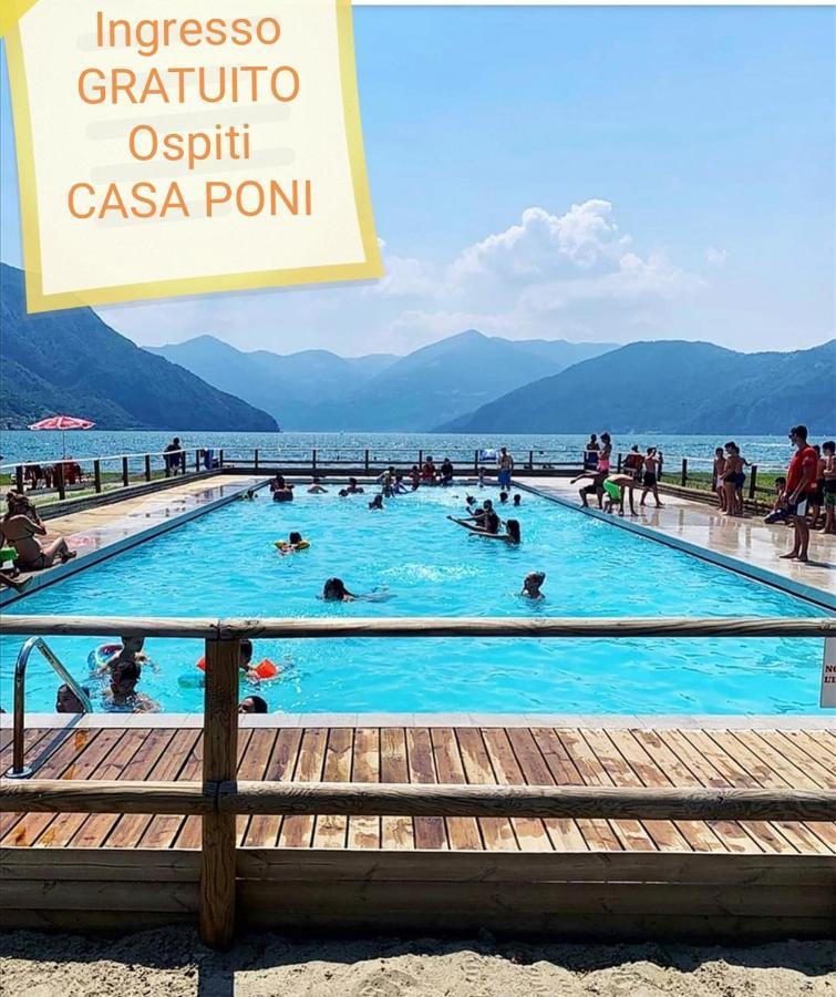 Vila Casa Poni Pisogne Exteriér fotografie